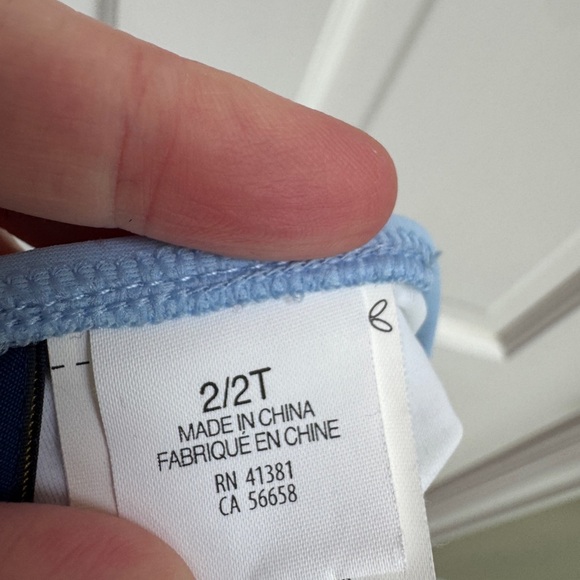 NWOT Polo Ralph Lauren 2T Girls Blue Bikini Bottom Swimsuit Bathingsuit - Picture 5 of 6